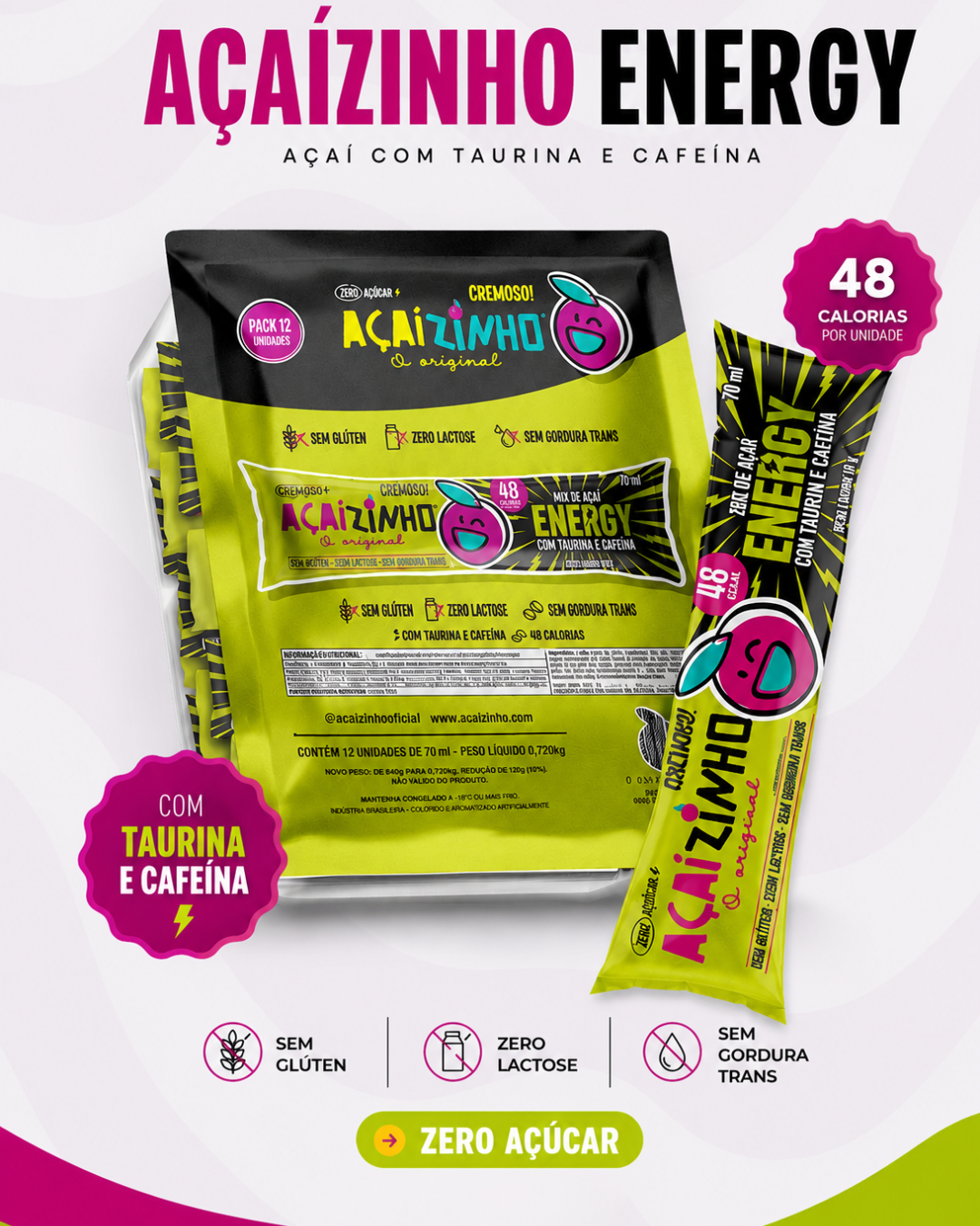 Pack Açaízinho Energy