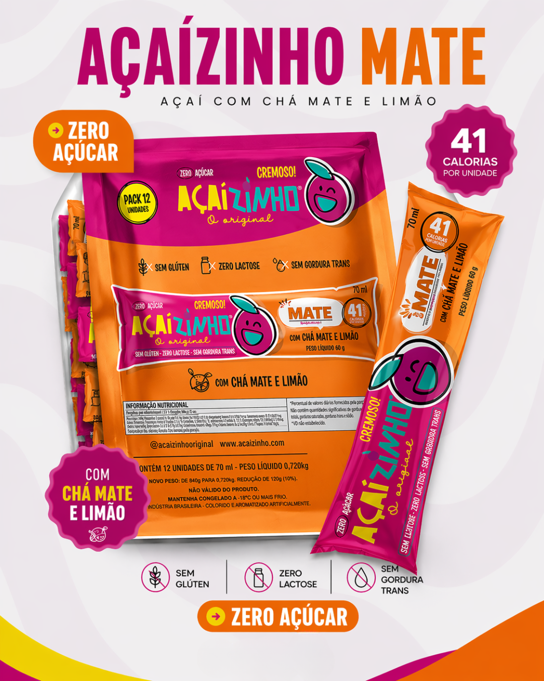 Pack Açaízinho Mate