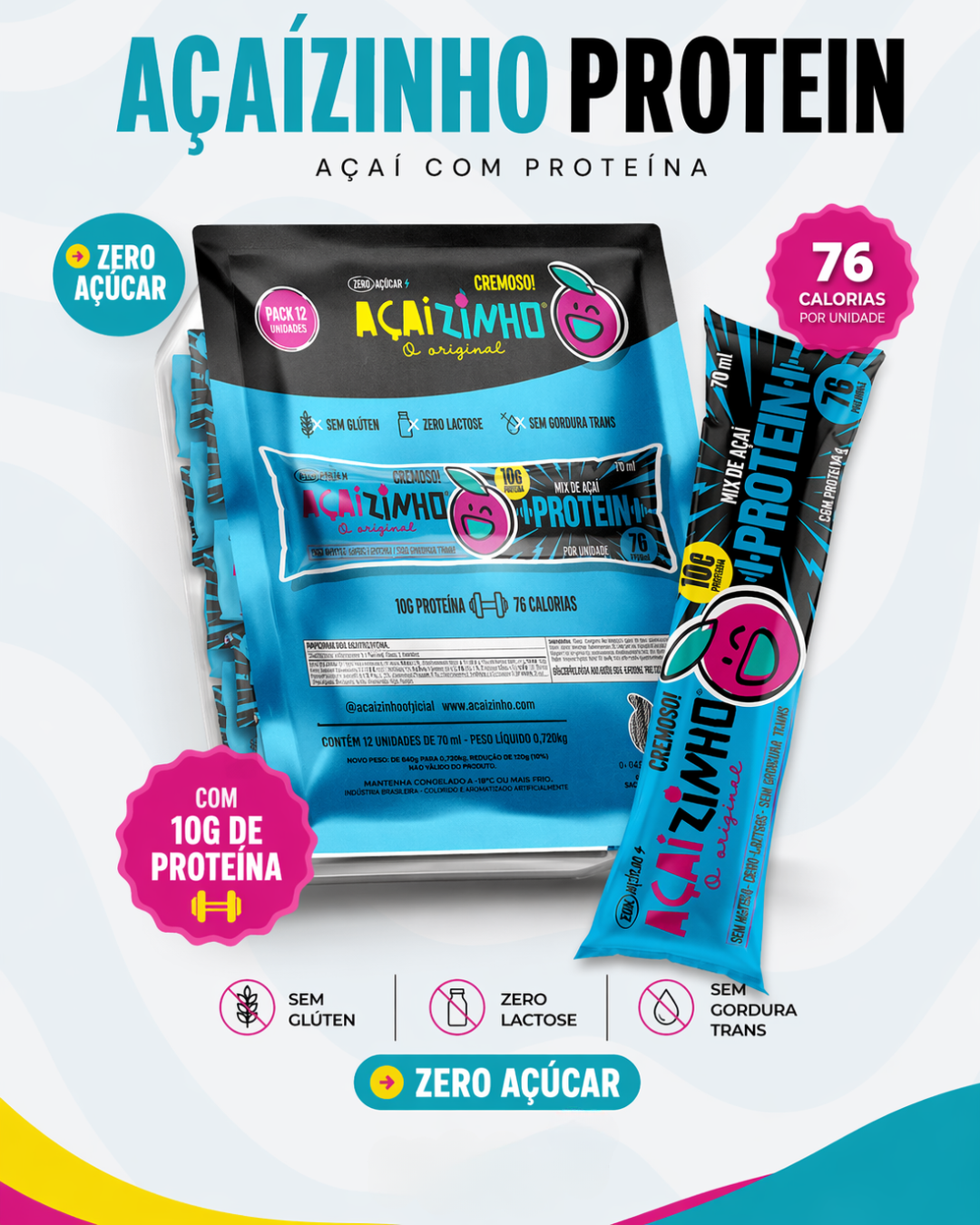 Pack Açaízinho Protein